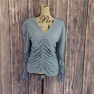 NWT Joie Rouched Top Sz L